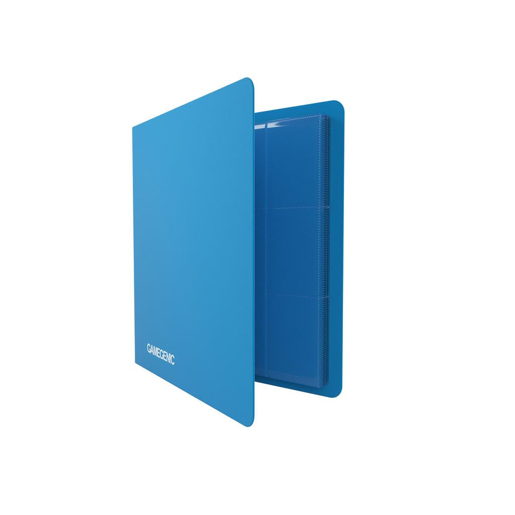 Gamegenic Casual 24-Pocket Album in blue, designed for storing trading cards securely and stylishly.
