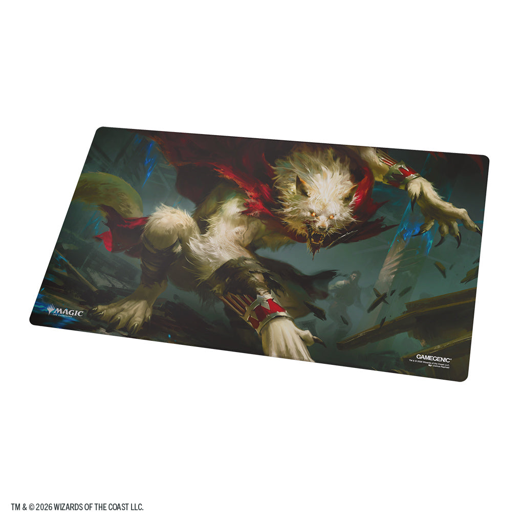 Magic: The Gathering | Reality Fracture Double-sided Playmat - Edgar Ancient Bloodlord Edgar Moonlit