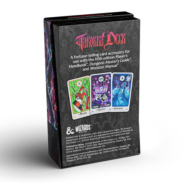Dungeons & Dragons 5E: Ravenloft - The Horrors Within - Tarokka Deck