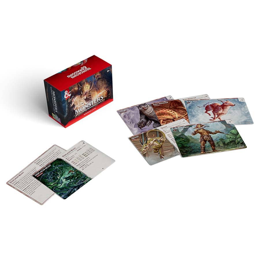 Dungeons & Dragons 5e: Reference Cards - Monsters - Mystical and Menacing (CR 0-5)