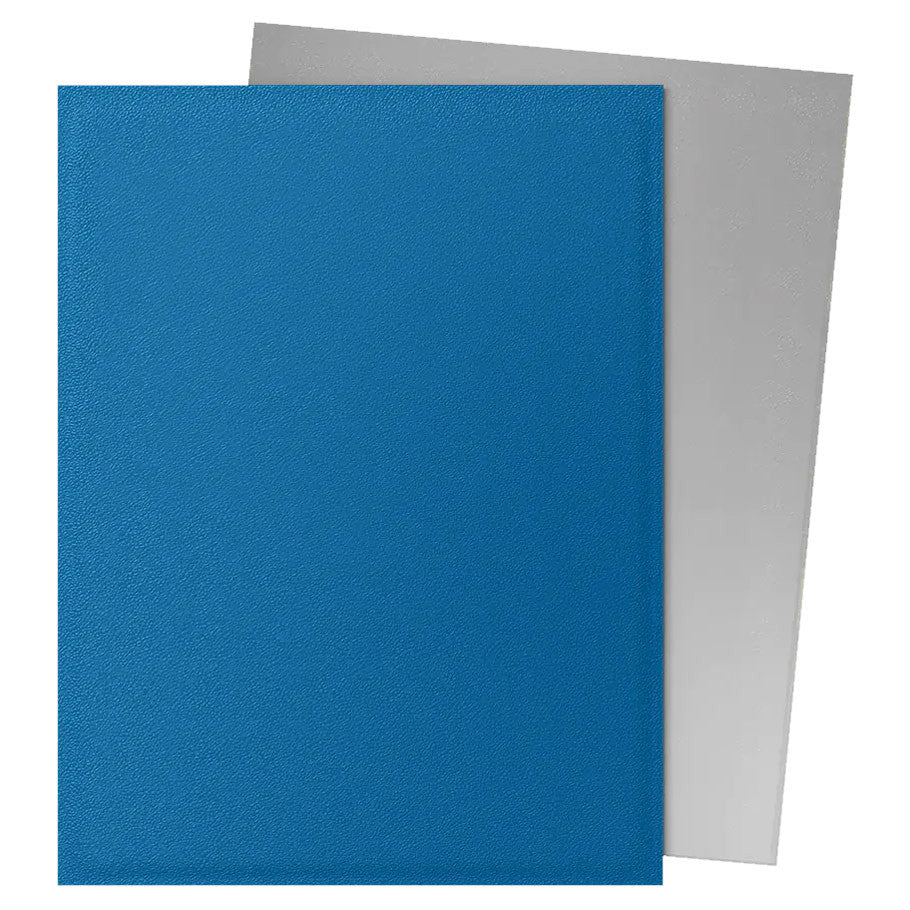 Dragon Shield: Dual Matte Sleeves - Cobalt & Silver (100ct)