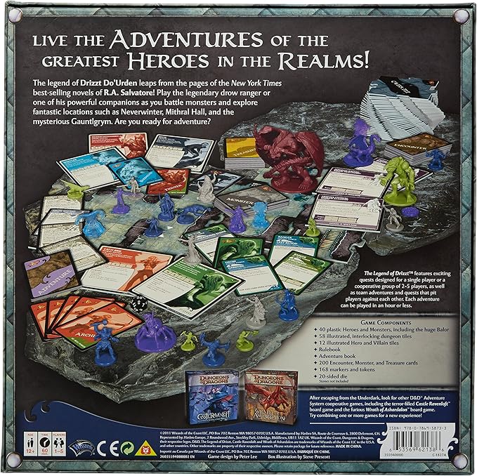 Dungeons & Dragons: The Legend of Drizzt - Board Game