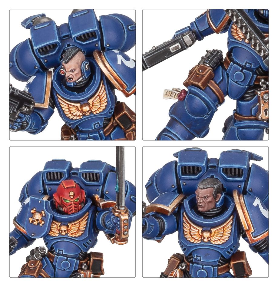 Warhammer 40K: Space Marines - Jump Pack Intercessors Squad