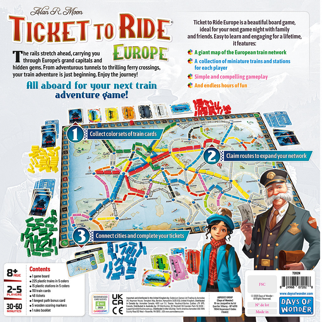 Ticket to Ride: Europe