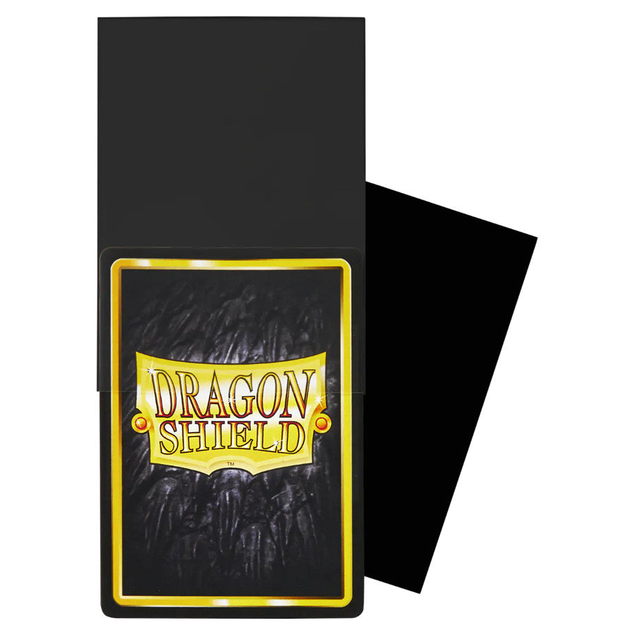 Dragon Shield: Perfect Fit Sleeves - Thick Black (100ct)