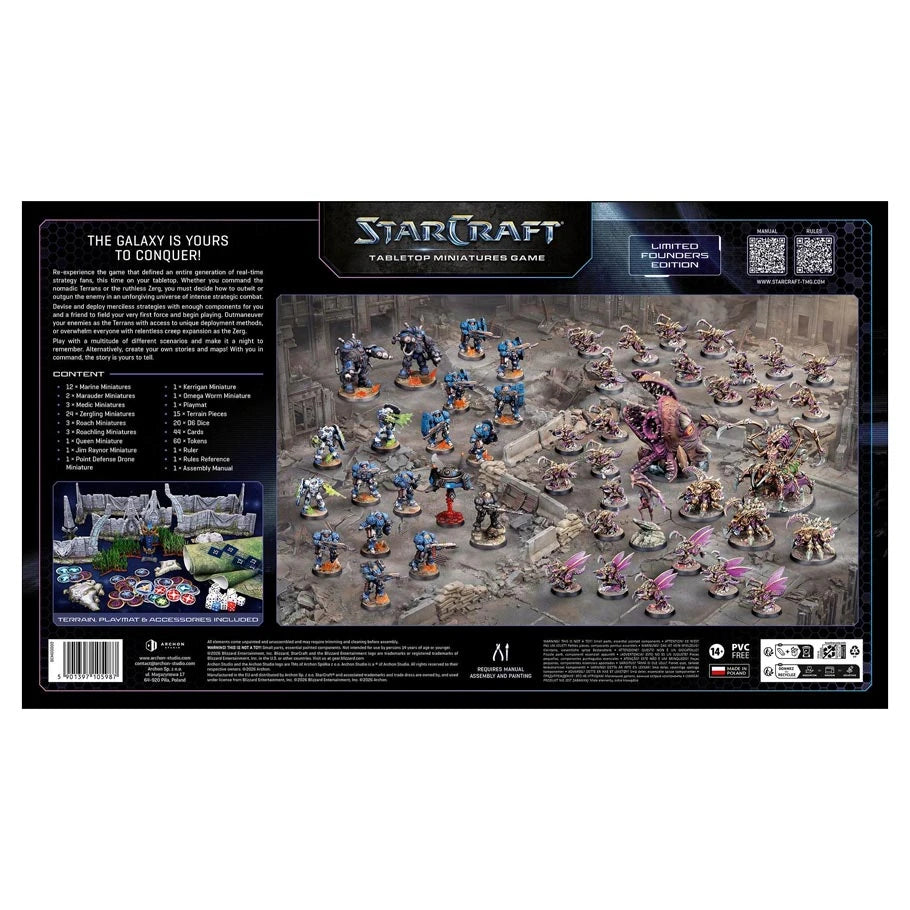 StarCraft: Tabletop Miniatures Game - 2 Player Starter Set (Founders Edition)