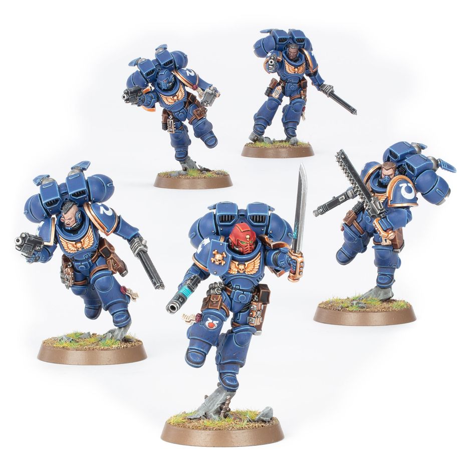Warhammer 40K: Space Marines - Jump Pack Intercessors Squad