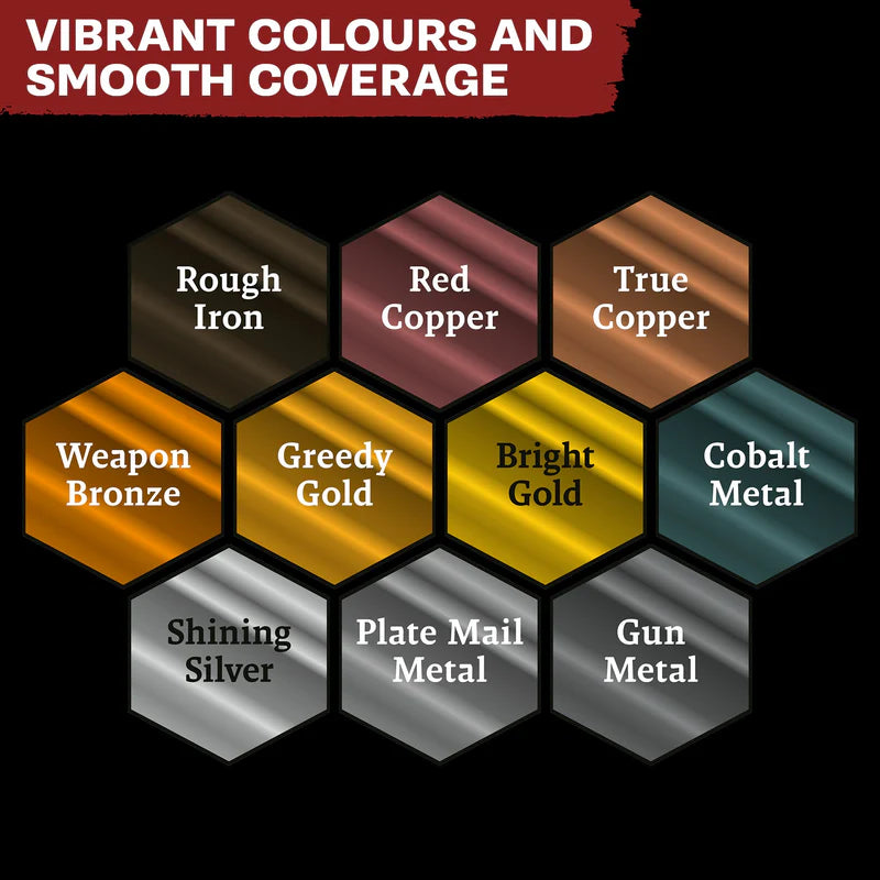 Warpaints Fanatic: Metallics Paint Set