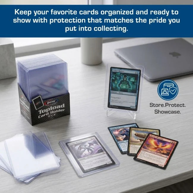 BCW: 3x4 Topload Card Holder - Standard (25ct)