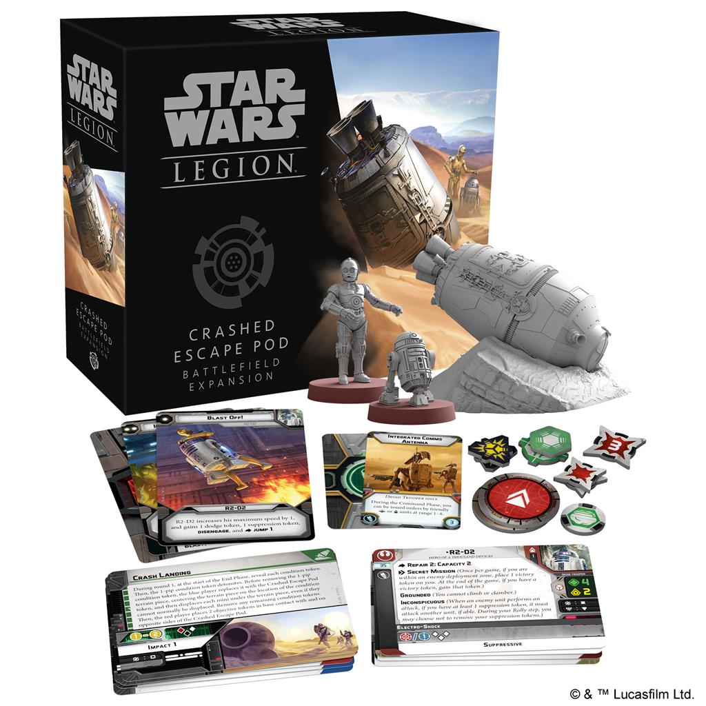 Star Wars Legion: Crashed Escape Pod Battlefield Expansion