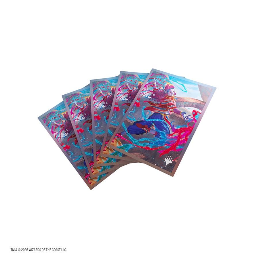 Magic: The Gathering - Secrets of Strixhaven - Premium Art Sleeves - Rootha Mastering the Moment