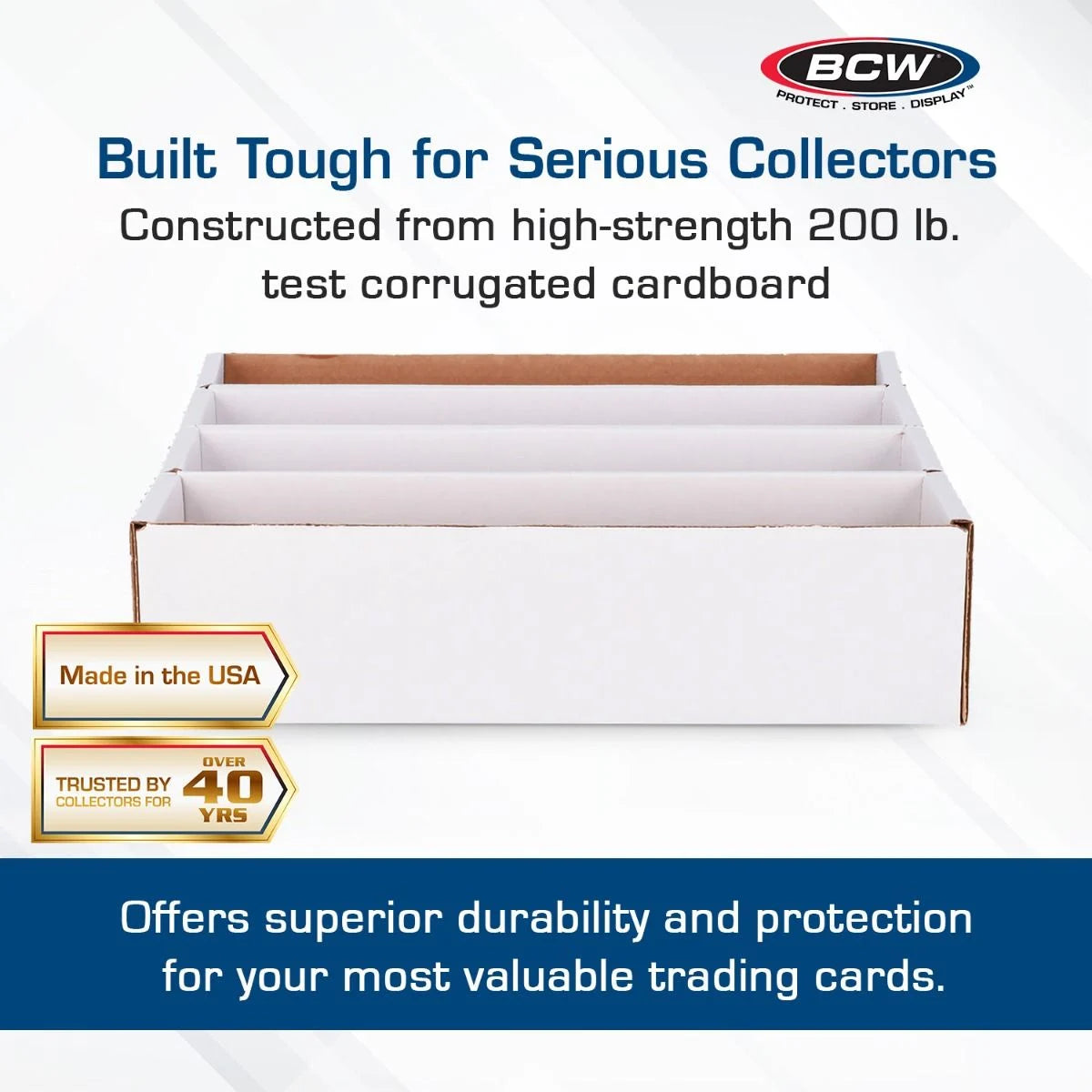 BCW: 3200 Count Storage Box (Full Lid)