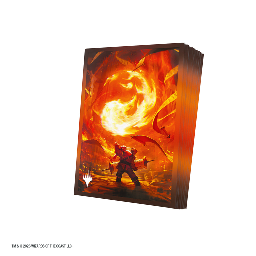 Magic: The Gathering - Secrets of Strixhaven - Premium Art Sleeves - Mountain