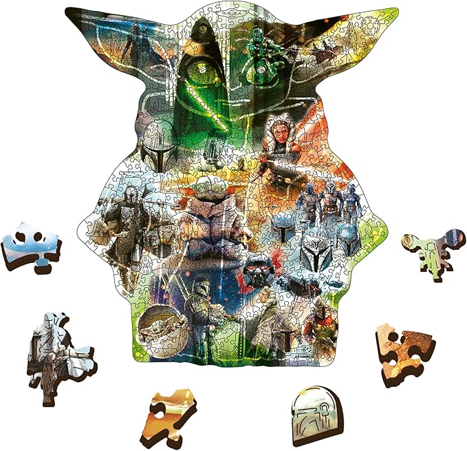 Star Wars: Woodcraft - The Mysterious Grogu 500+5 Piece Puzzle