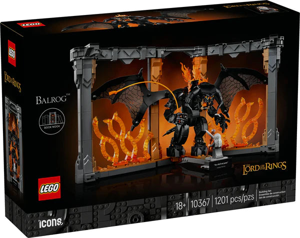 LEGO The Lord of the Rings: Balrog Book Nook (10367)