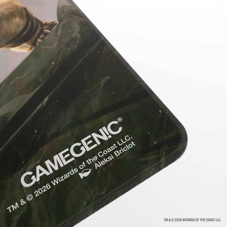 Magic: The Gathering | Reality Fracture Shiny Playmat - Ajani Path Vengeance Ajani Counterattack