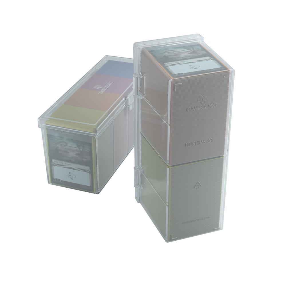 Gamegenic: Deck Box - Fourtress 320+ (Clear)