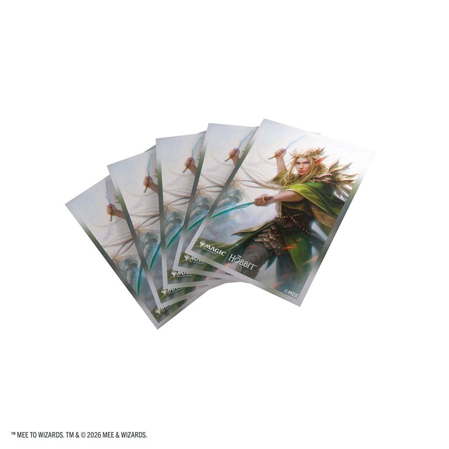 Magic: The Gathering | The Hobbit Premium Art Sleeves - Thranduil, Sindarin Liege