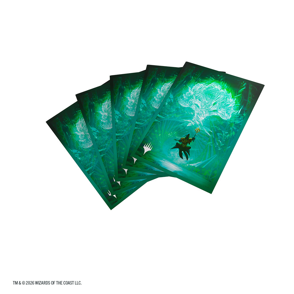 Magic: The Gathering - Secrets of Strixhaven - Premium Art Sleeves - Forest