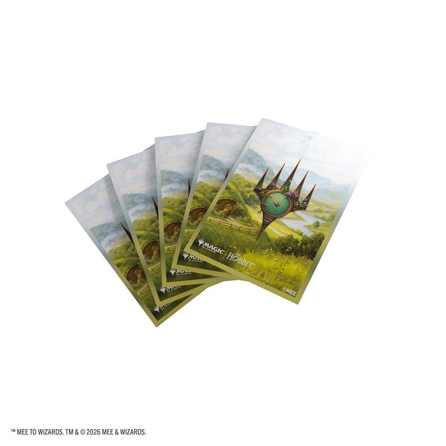 Magic: The Gathering | The Hobbit Premium Art Sleeves - The Shire
