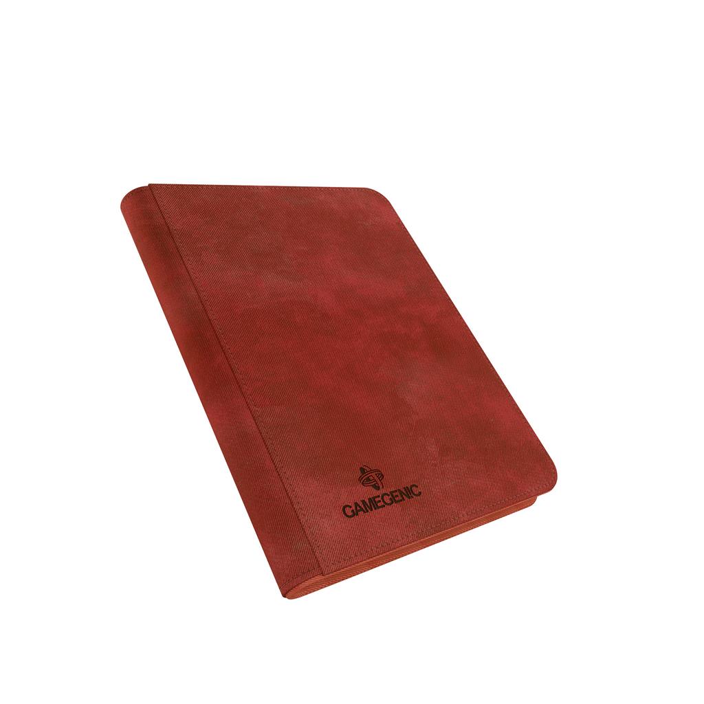 Gamegenic Binder: 8-Pocket Zip-Up Album - Red