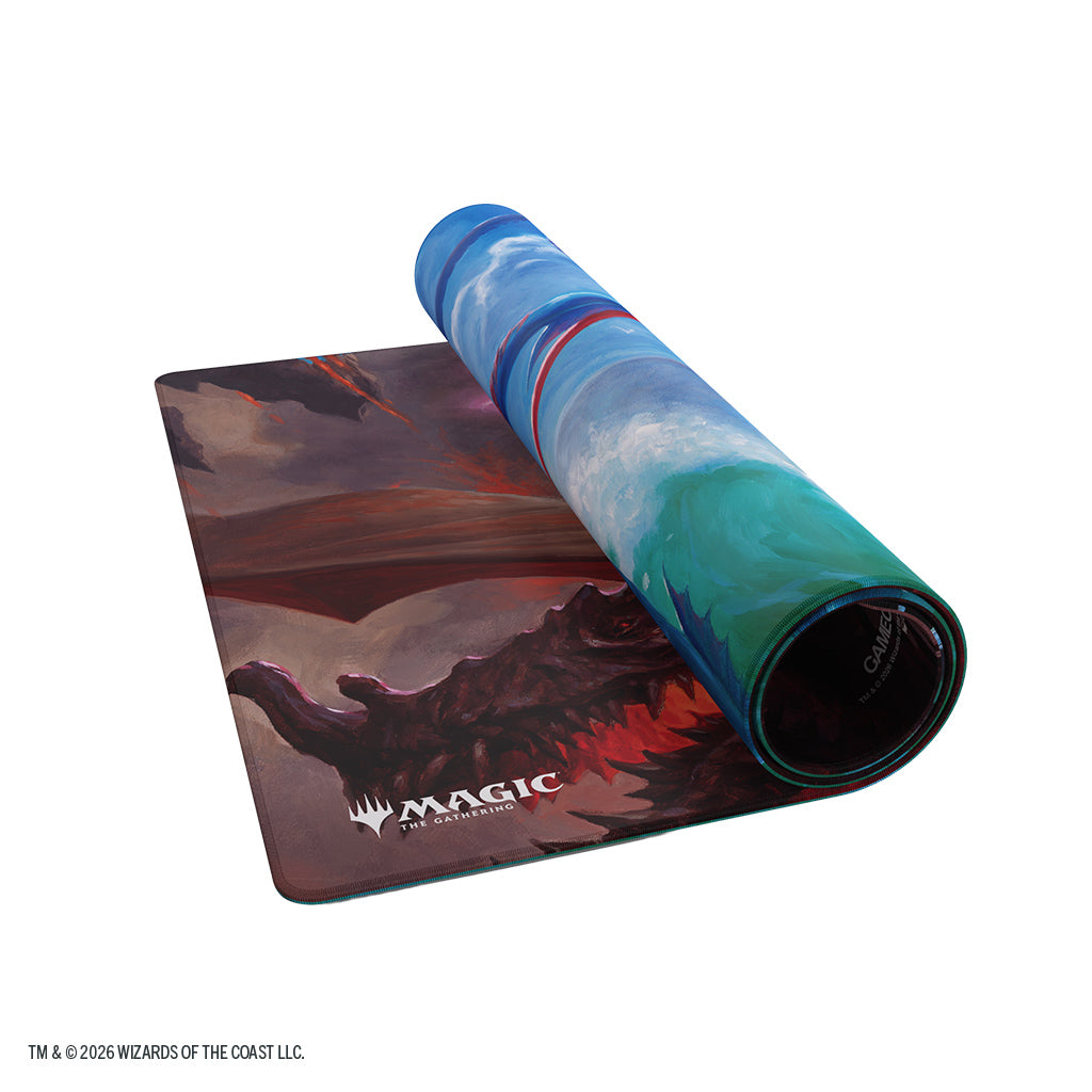 Magic: The Gathering | Reality Fracture Double-sided Playmat - Kiora of Salt Sand Kiora of Fire