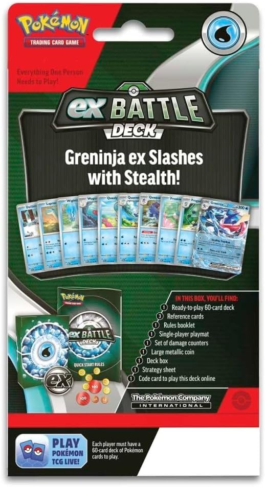 Pokemon TCG: Greninja ex Battle Deck