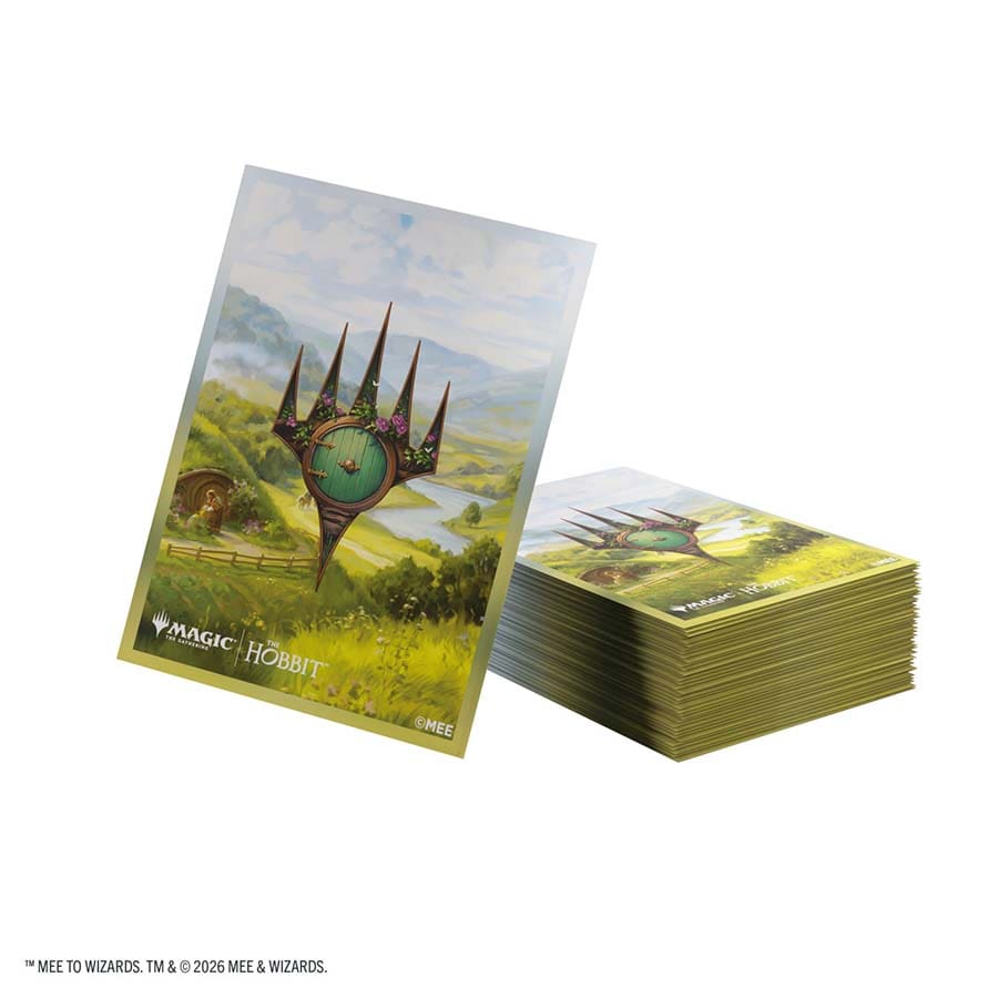 Magic: The Gathering | The Hobbit Premium Art Sleeves - The Shire