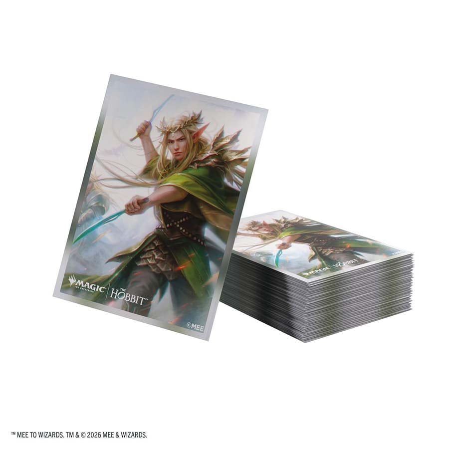 Magic: The Gathering | The Hobbit Premium Art Sleeves - Thranduil, Sindarin Liege