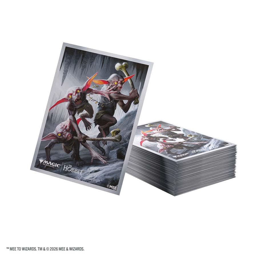 Magic: The Gathering | The Hobbit Premium Art Sleeves - Goblin Army Token