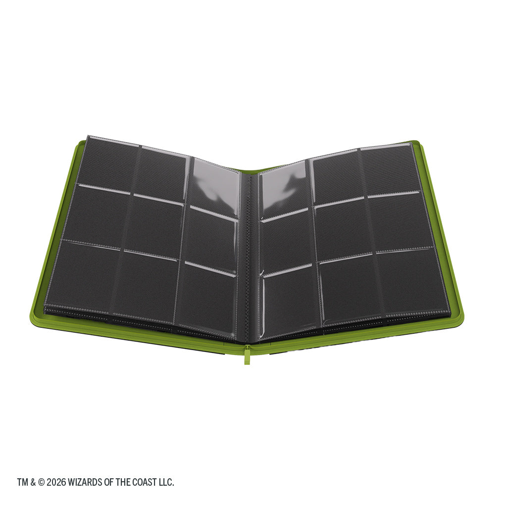 Magic: The Gathering - Secrets of Strixhaven - Prime Zip-Up Album 18-Pocket - Black/Green