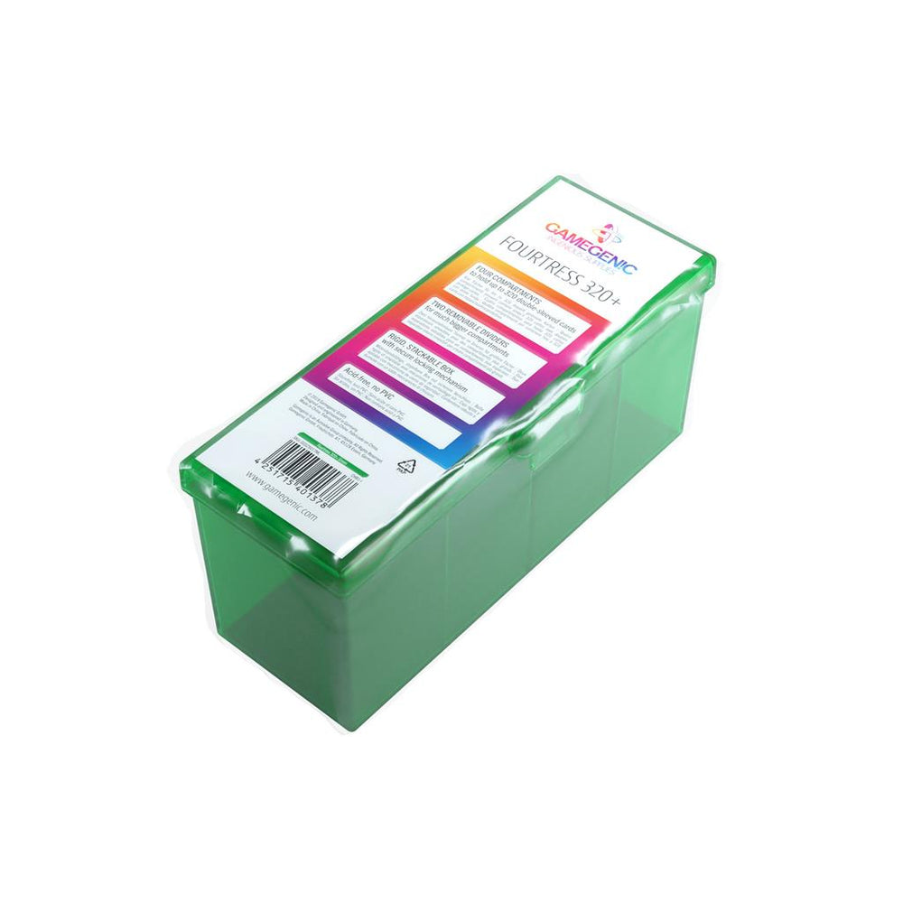 Gamegenic: Deck Box - Fourtress 320+ (Green)