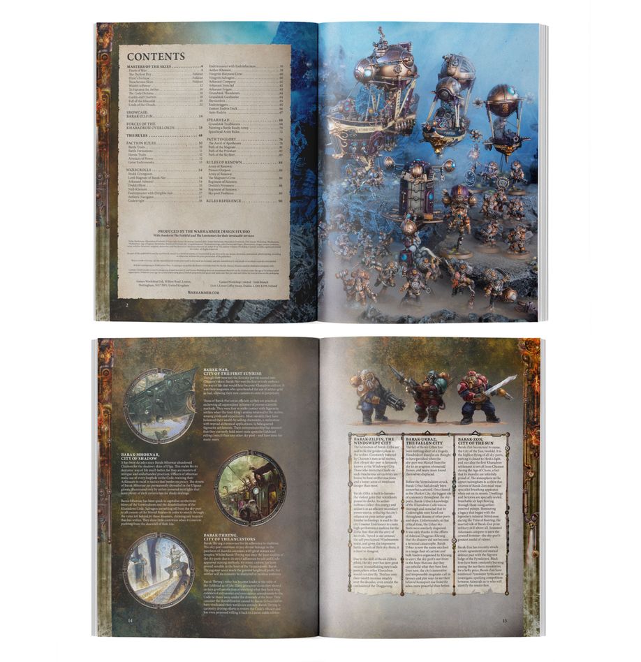 Warhammer: Age of Sigmar Order Battletome: Kharadron Overlords
