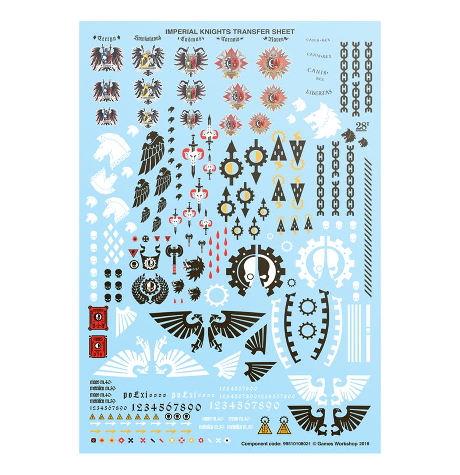Warhammer 40K: Imperial Knights - Knight Questoris (54-22)