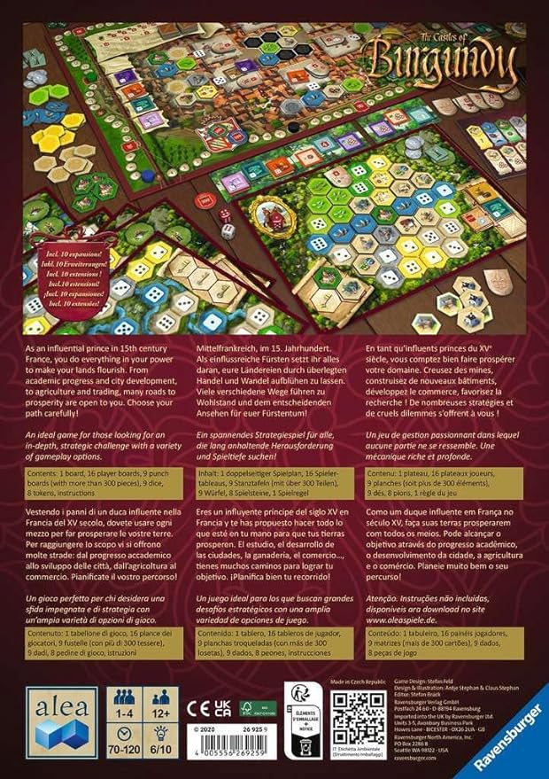 The Castles of Burgundy: 20th Anniversary Edition