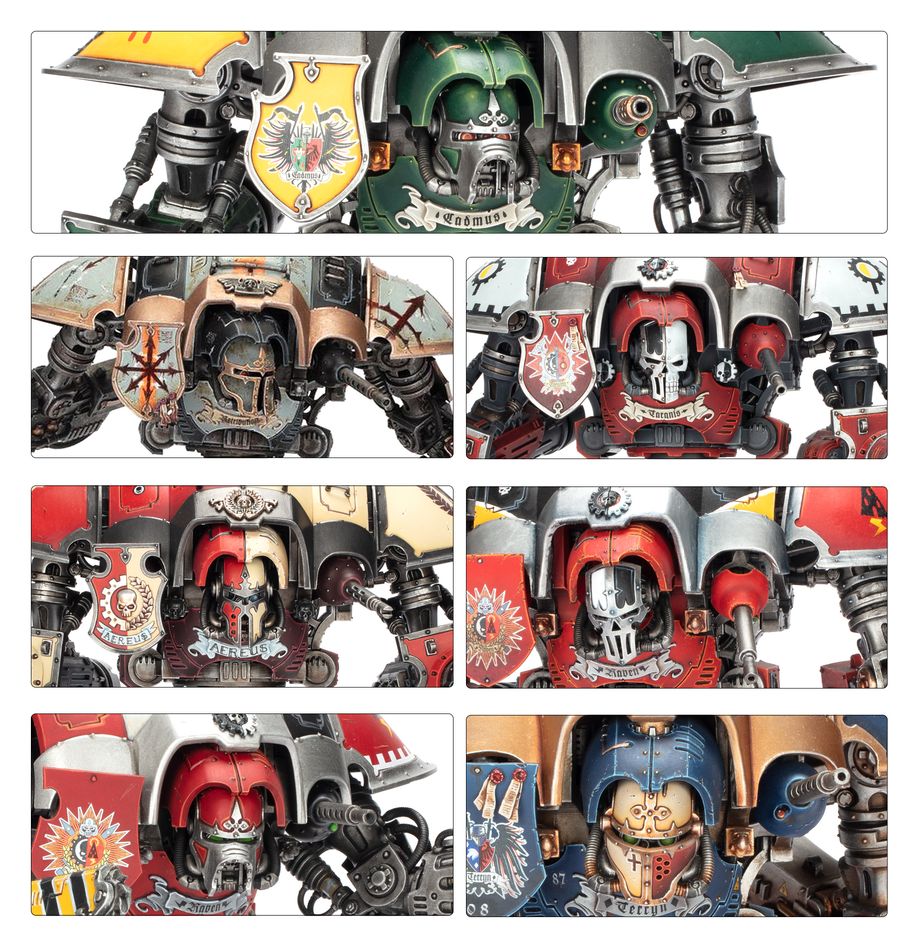 Warhammer 40K: Imperial Knights - Knight Questoris (54-22)