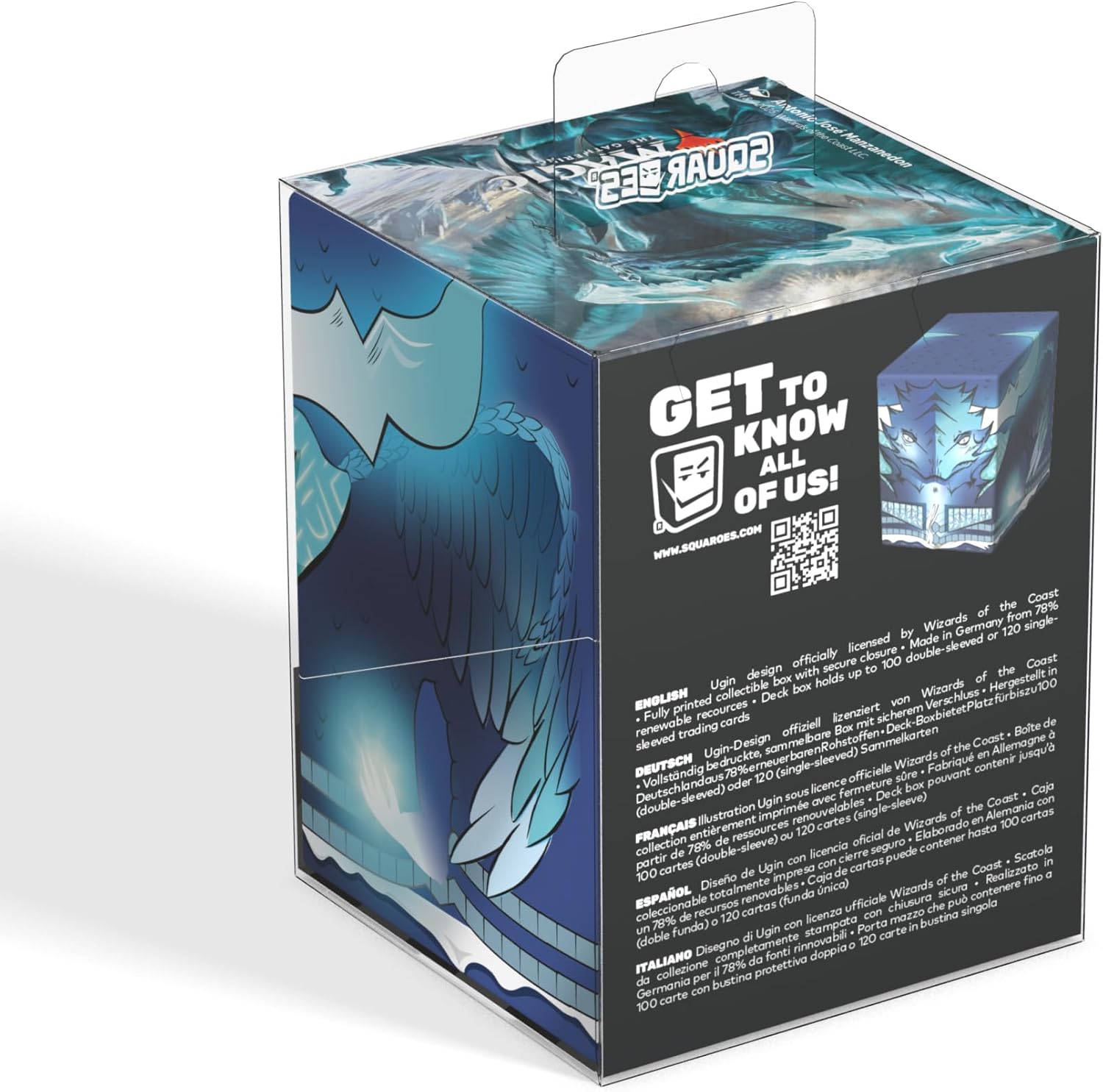 Ultimate Guard Deck Box: Squaroes - MTG Tarkir Dragonstorm - Ugin