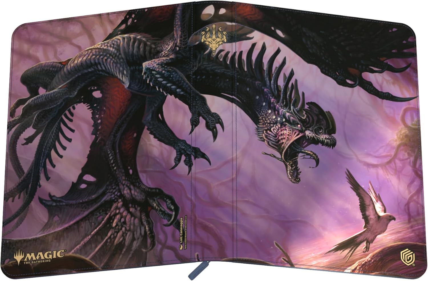 Ultimate Guard Binder: 9-Pocket ZipFolio - MTG Tarkir Dragonstorm - Feral Deathgorger
