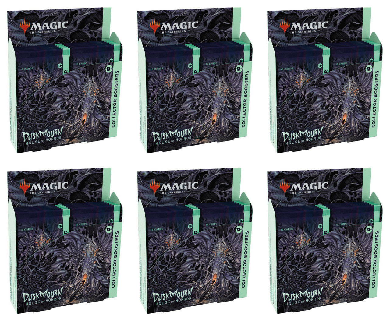 Collection of Magic: The Gathering - Duskmourn - House of Horror - Collector Booster Box (Sealed Case) (PREORDER) in a gallery layout