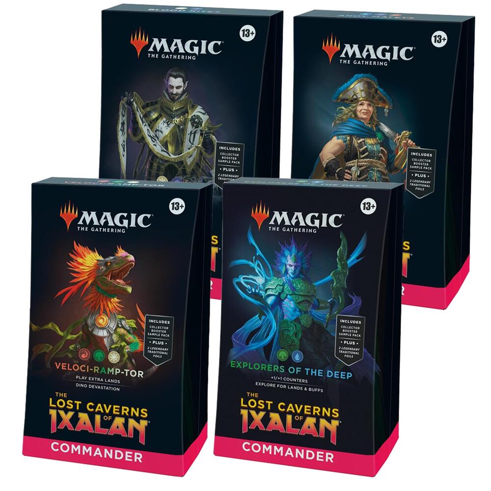 Magic: The Gathering - The Lost Caverns of Ixalan - Commander Deck Case