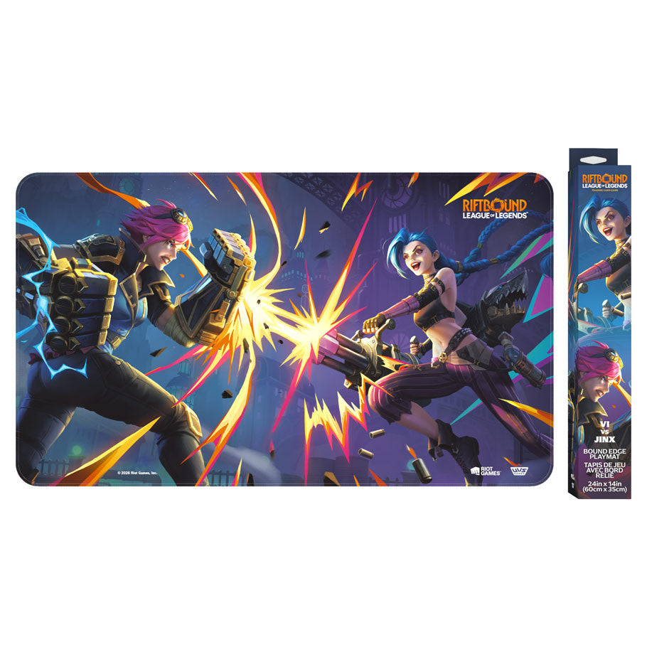 Playmat: Riftbound Vendetta - Vi vs Jinx