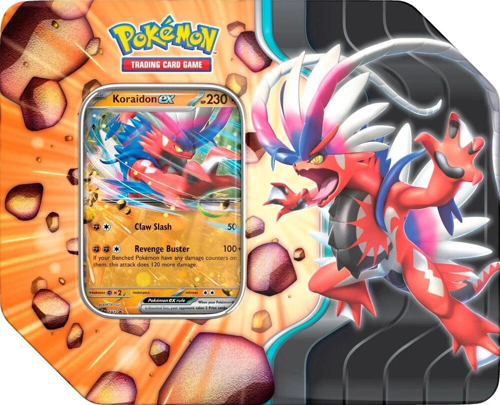 Pokemon TCG: Slashing Legends Tin - Koraidon ex