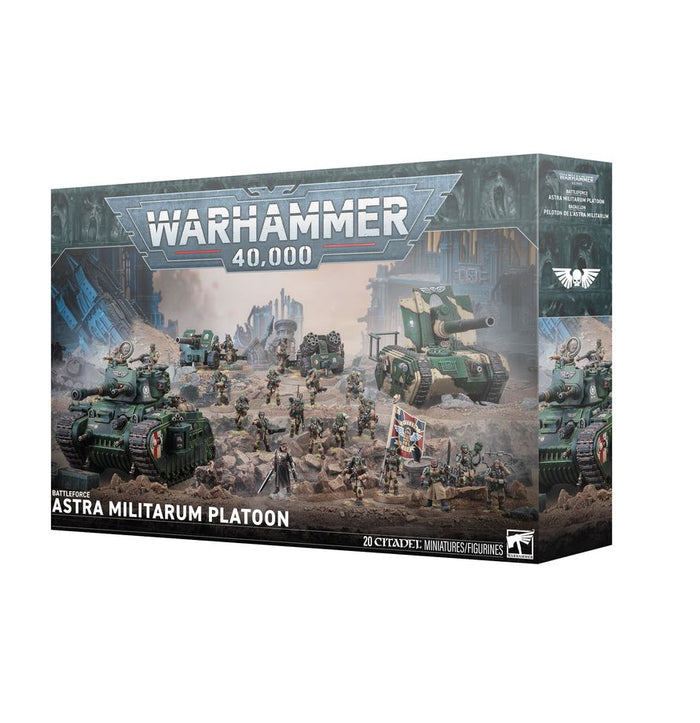 Warhammer 40K: Battleforce - Astra Militarum Platoon