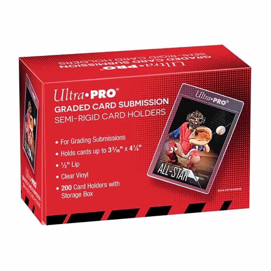 Ultra Pro: Card Holder Semi-Rigid Graded Card Submission Size Box (200ct)