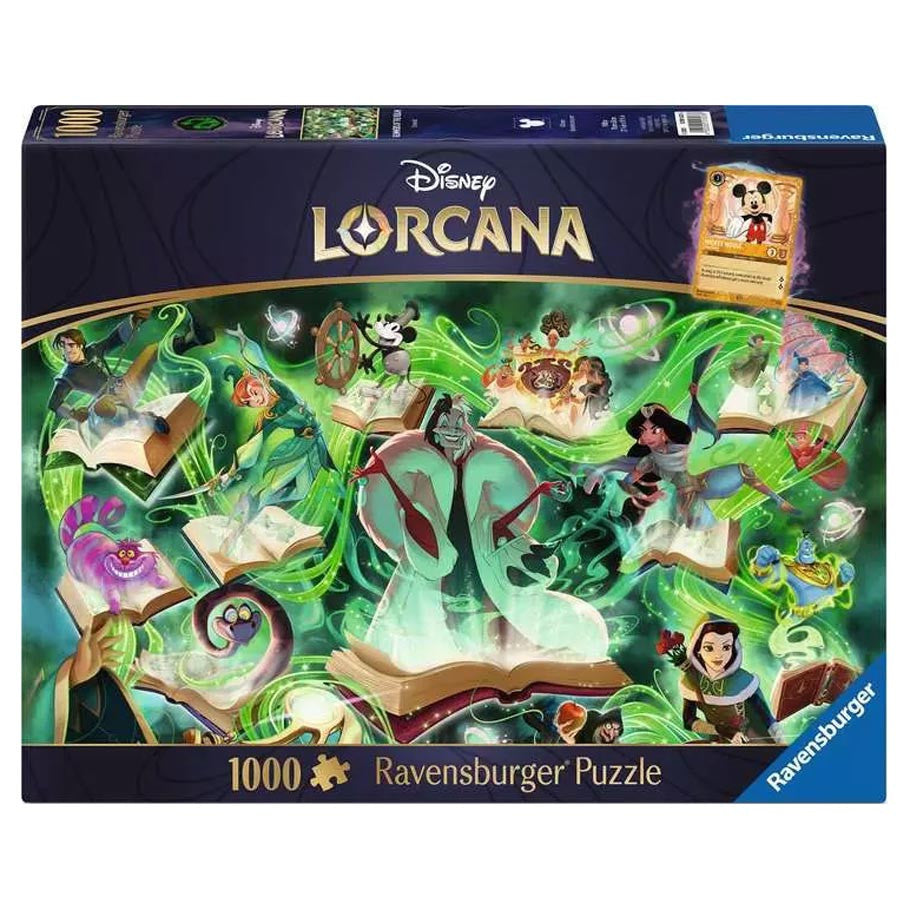 Puzzle: Disney Lorcana Emerald 1000 Piece