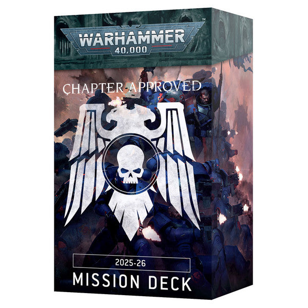 Warhammer 40K: Chapter Approved: 2025-26 Mission Deck
