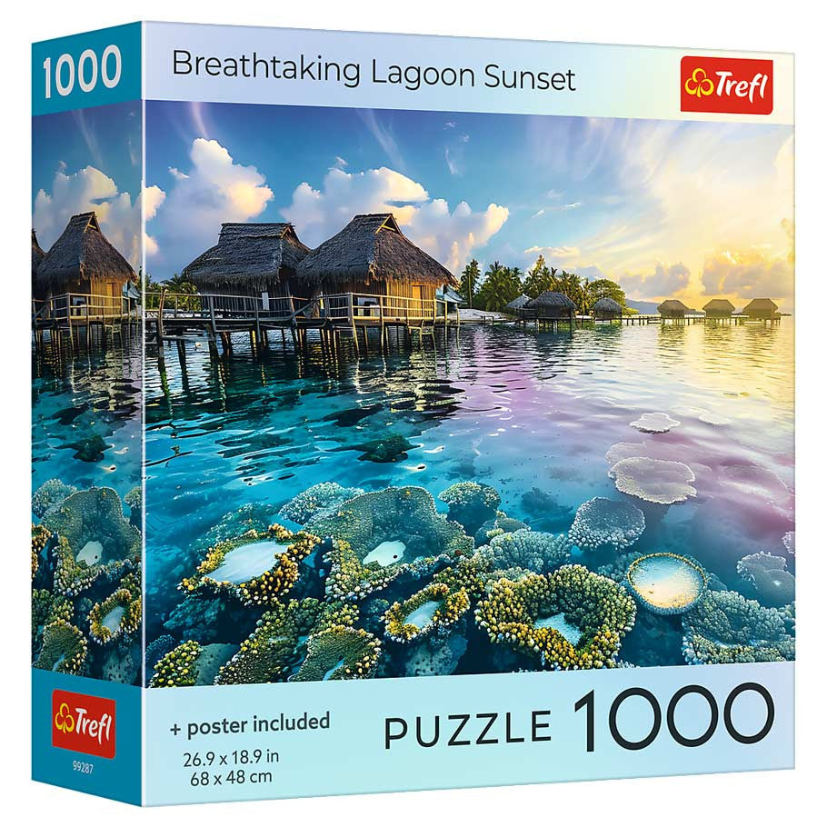 Puzzle: Tahiti Sunset 1000 Piece