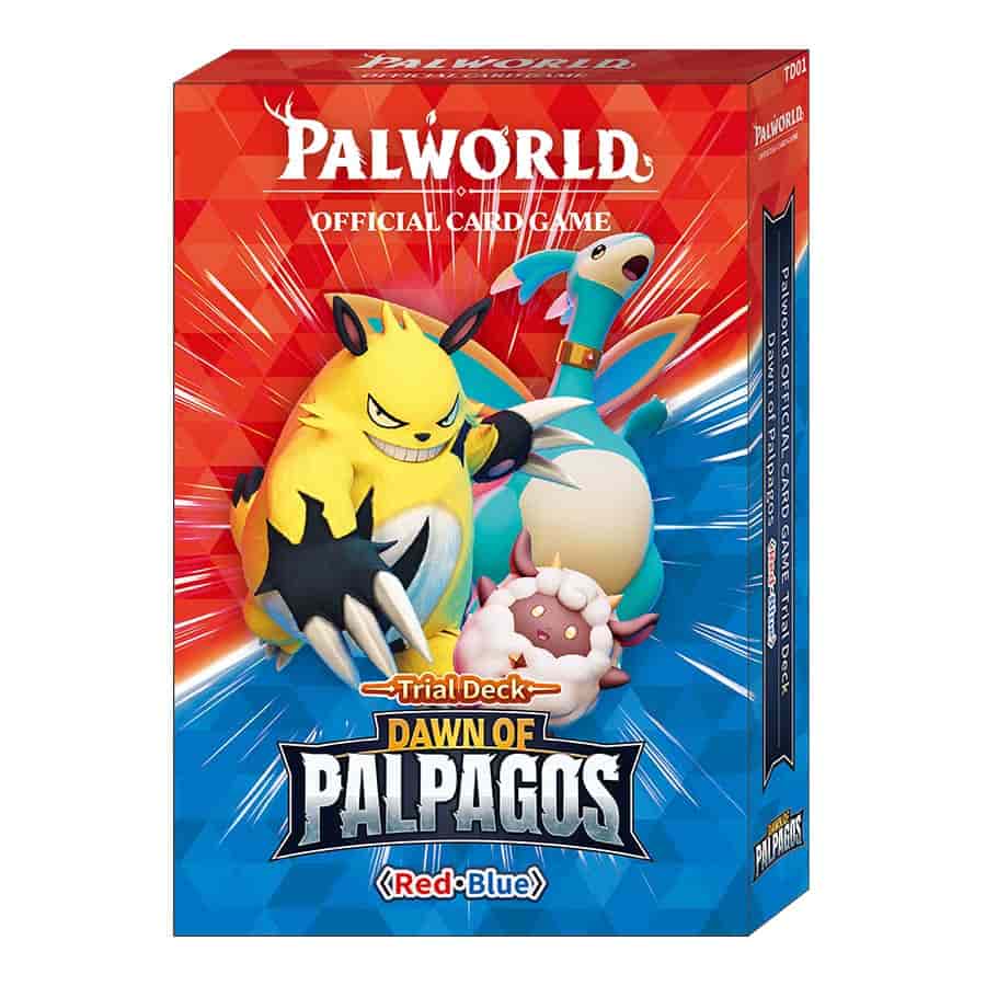 Palworld TCG: Dawn of Palpagos Trial Deck - Red & Blue