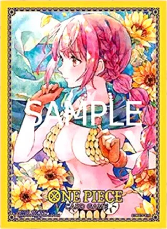One Piece Card Game Official Sleeves: Limited Edition Vol. 3 - Rebecca (70-Pack)