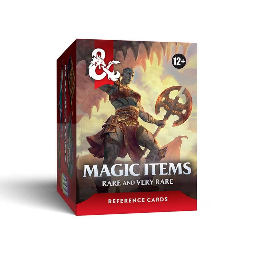 Dungeons & Dragons 5e: Reference Cards - Magic Items (Rare and Very Rare)